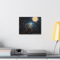 Load image into Gallery viewer, Midnight Bloom Owl Canvas Print
